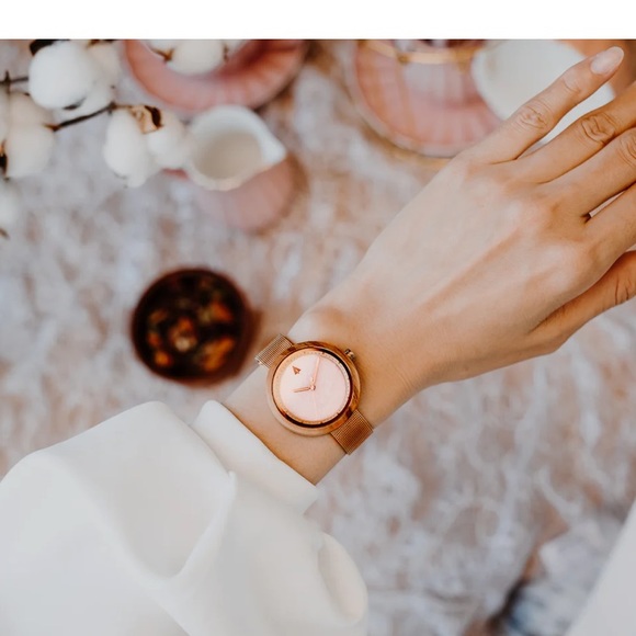 Treehut theory rose gold/pink wooden watch. Best seller. Originally $219. - Picture 2 of 10